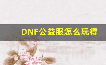DNF公益服怎么玩得更爽？提升技巧分享