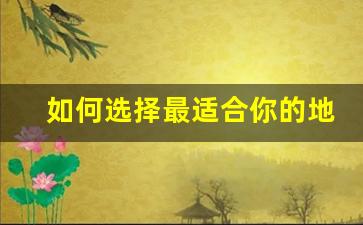 如何选择最适合你的地下城私服纯净服