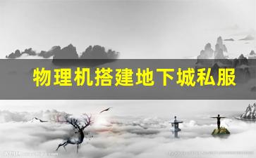 物理机搭建地下城私服的优势与挑战
