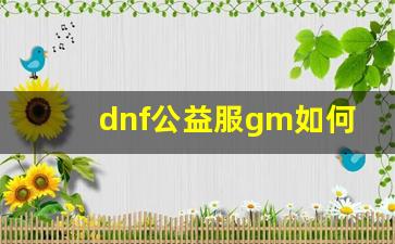 dnf公益服gm如何帮助新手玩家快速上手