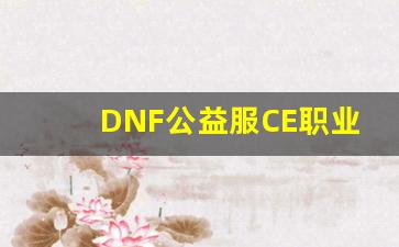DNF公益服CE职业平衡调整影响分析