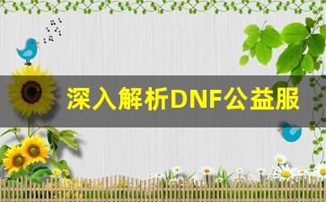 深入解析DNF公益服架设：常见问题及解决方案