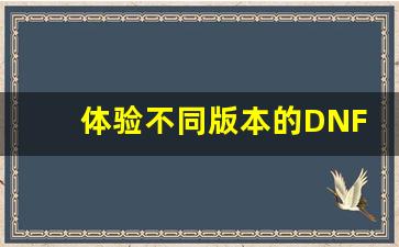 体验不同版本的DNF公益服安装方法