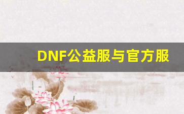DNF公益服与官方服的区别及优势分析