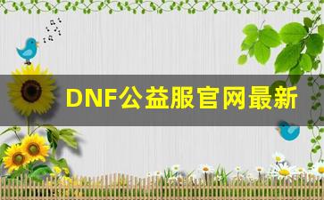 DNF公益服官网最新更新内容，带你领略新变化